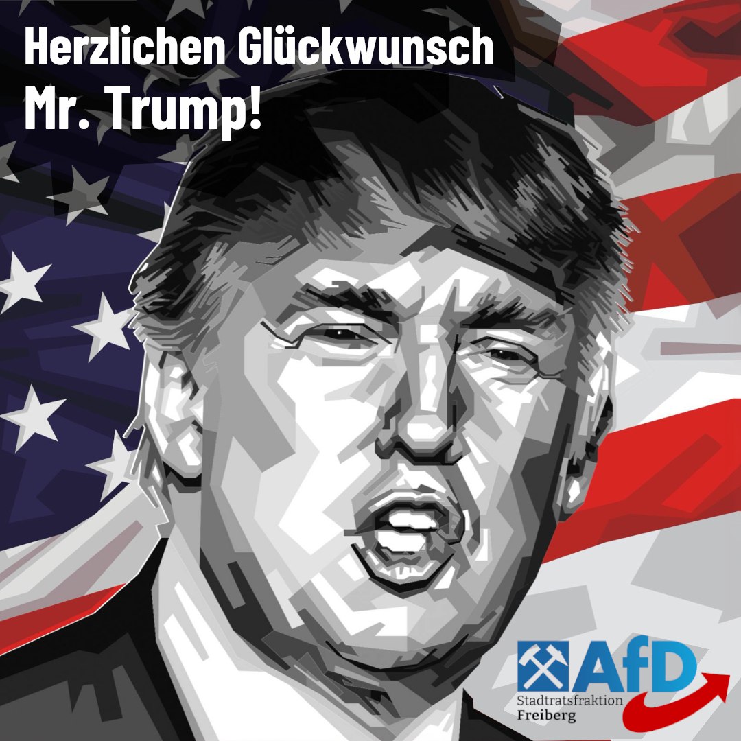 Herzlichen Glückwunsch, Mr. Trump!